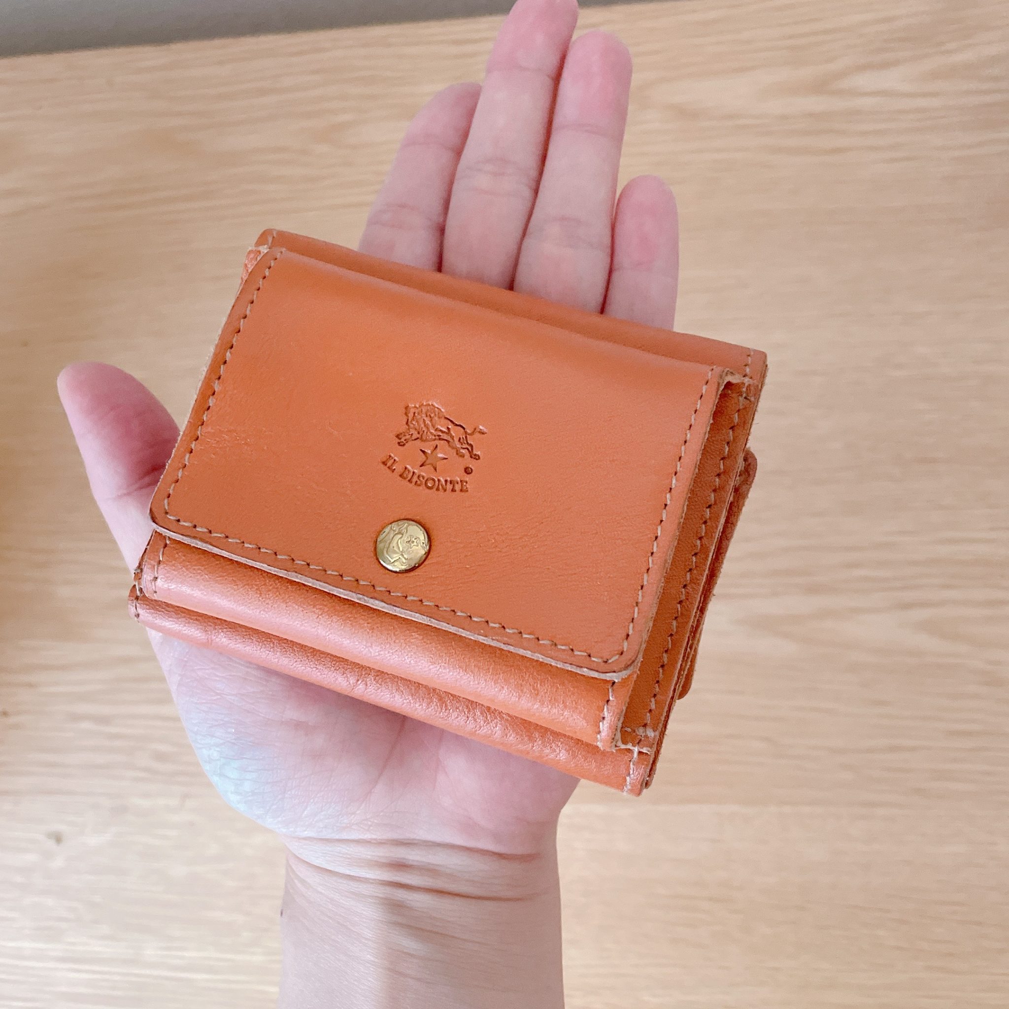 イルビゾンテの三つ折り財布（ミニ財布）を1年間使ってみた感想【口コミ】 | COCORO100